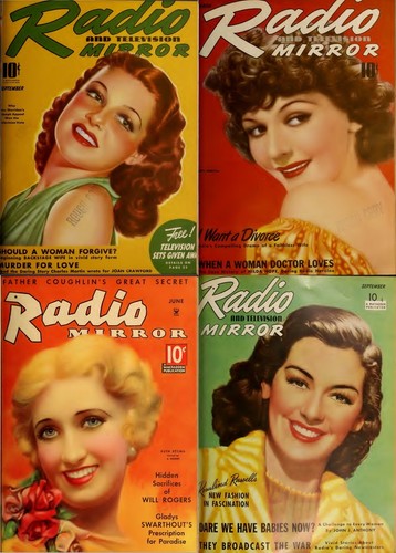 192 issues radio mirror - radio,